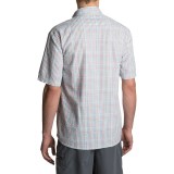 True Flies Bokeelia Check Seersucker Shirt - UPF 25+, Short Sleeve (For Men)