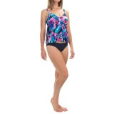 Trimshaper Rylee Botanical Bliss Tankini Top (For Women)