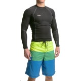 O’Neill O’Zone Compression Rash Guard - UPF 40+, Long Sleeve (For Men)
