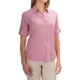 White Sierra Gobi Desert Shirt - UPF 30+, 3/4 Sleeve (For Women)