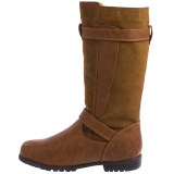 Bearpaw Edith Sheepskin Boots - Suede, Faux Leather (For Women)