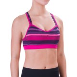 Brooks UpRise Crossback Sports Bra - Medium Impact (For Women)