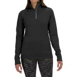 Fera Chill Out Shirt - Zip Neck, Long Sleeve (For Women)