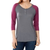 SmartWool NTS 150 Henley Shirt - Merino Wool, 3/4 Sleeve (For Women)