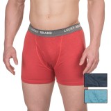Lucky Brand Cotton Boxer Briefs - 3-Pack (For Men)
