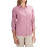 White Sierra Gobi Desert Shirt - UPF 30+, 3/4 Sleeve (For Women)