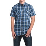 JKL Two-Pocket Plaid Shirt - Short Sleeve (For Men)