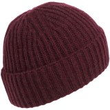 Portolano Double Racking Stitch 5-Ply Cashmere Beanie (For Men)