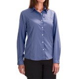White Sierra Gobi Desert Shirt - UPF 30, Convertible Long Sleeve (For Women)