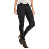 Joan Vass Seamed Leggings - Slim Fit (For Women)