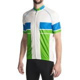 Canari Encinitas Cycling Jersey - UPF 30+, Full Zip, Short Sleeve (For Men)