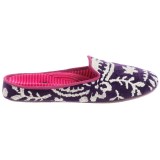 Acorn Novella Scuff Slippers - Cotton (For Women)