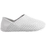 OTZ Shoes Perforated Leather Espadrilles (For Women)