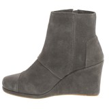 TOMS High Desert Wedge Ankle Boots - Suede (For Women)