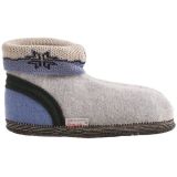 Wesenjak Slipper Booties with Cuff - Boiled Wool (For Men and Women)