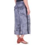 Marrakech Tanna Goucho Capris - Linen (For Women)