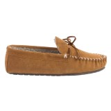 Minnetonka Curtis Classic Trapper Moccasins - Suede (For Men)