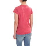 Lucky Brand Embroidered Peasant Top - Short Sleeve (For Women)