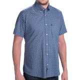 Barbour Button-Front Cotton Shirt - Short Sleeve (For Men)
