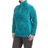 Columbia Sportswear Glacial Fleece III Print Jacket - Zip Neck (For Plus Size Women)
