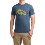 Simms Woodblock T-Shirt - Cotton, Short Sleeve (For Men)