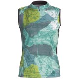 Terry Mandarin Cycling Jersey - Sleeveless (For Women)