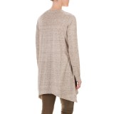 Artisan NY Heathered Linen Cardigan Shirt - Long Sleeve (For Women)