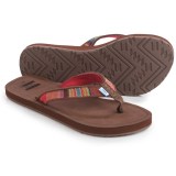 TOMS Solana Multi-Textile Flip-Flops (For Women)