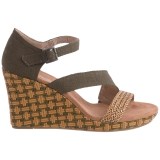 TOMS Clarissa Wrapped Wedge Sandals (For Women)