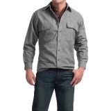 Moose Creek Heather Chamois Shirt - 9 oz., Long Sleeve (For Men)