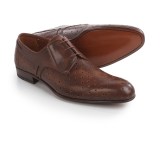 A. Testoni Perforated Oxford Shoes - Leather (For Men)
