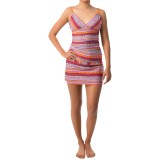 Kenneth Cole Globetrotter Skirted Tankini Set (For Women)