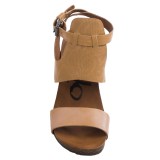 OTBT Lee Sandals - Leather, Stacked Heel (For Women)