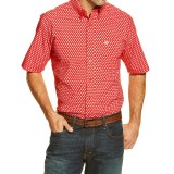 Ariat Jameson Print Western Shirt - Button Front, Short Sleeve (For Men)