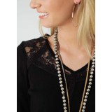 Roper Rayon Peasant Top - 3/4 Sleeve (For Women)