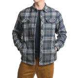 White Sierra Baz Az Plaid Shirt Jacket - Fleece Lined (For Men)