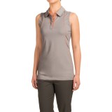 Reebok Space-Dyed Polo Shirt - Sleeveless (For Women)