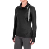 Layer 8 Blissful Cowl Neck Shirt - Long Sleeve