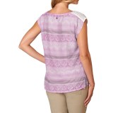 prAna Illian Organic Cotton-Silk Shirt - Short Sleeve (For Women)