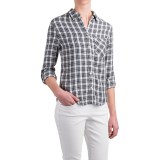 JACHS NY Ariel Pocketed Button-Back Shirt - Rayon, Long Sleeve (For Women)