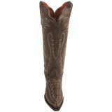 Dan Post Heather Embroidered Cowboy Boots - 15”, Snip Toe (For Women)