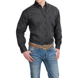 Panhandle Slim Tuf Cooper Competition Fit Poplin Shirt - Button Front, Long Sleeve (For Men)