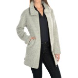 Bernardo Boucle Coat (For Women)