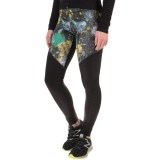 Steve Madden Printed Leggings - Mesh Panels (For Women)