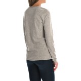 Graphic T-Shirt - Cotton Jersey, Long Sleeve (For Women)