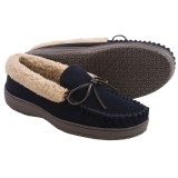 Clarks Suede Moccasins - Fleece Lined (For Men)