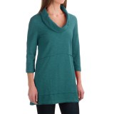 Neon Buddha Under the Sun Tunic Shirt - Cowl Neck, 3/4 Sleeve (For Women)