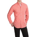 Scott Barber James Plain Weave Cotton Shirt - Long Sleeve (For Men)