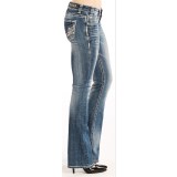 Rock & Roll Cowgirl Feather Stitch Rival Jeans - Low Rise, Bootcut (For Women)