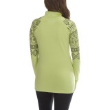 Snow Angel Chami Graphic Base Layer Top - Zip Neck, Long Sleeve (For Women)